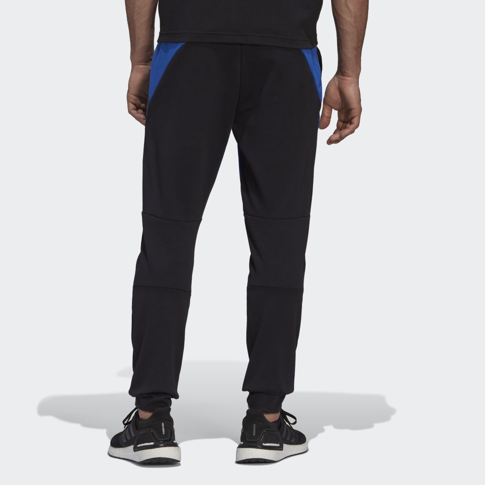 footkorner pantalon adidas designed for gameday noir bleu he9873 3